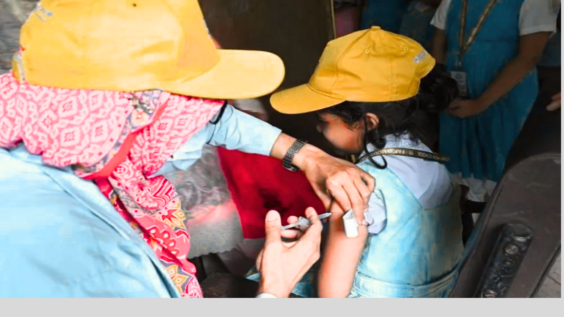 দেশে প্রথমবার টাইফয়েড টিকা বিশেষ কর্মসূচির মাধ্যমে প্রদান